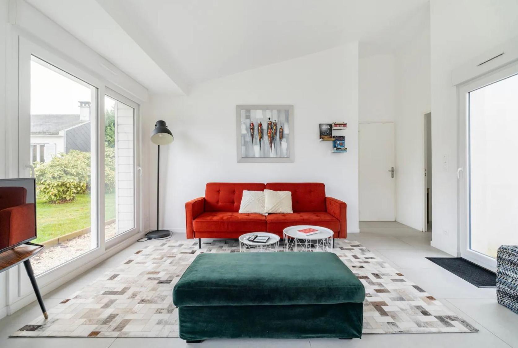 Villa Entouree De Verdure Avec Parking Prive アルワン エクステリア 写真
